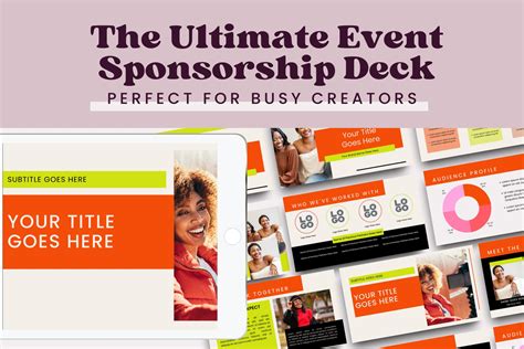 sponsorship deck template